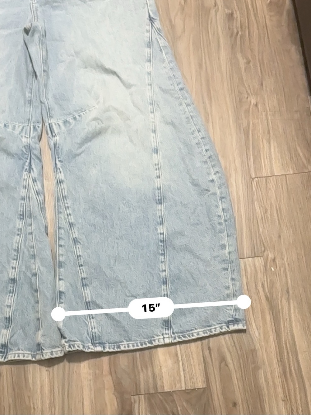 We The Free Wide-Leg High Waist Jeans – Statement Panelled Denim. - Picture 10 of 16